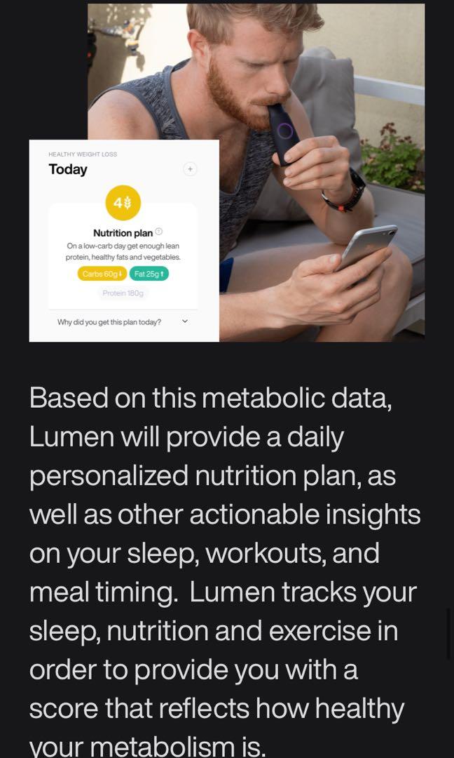 50 Off Lumen Metabolism Tracker Discount Code - Gymfluencers