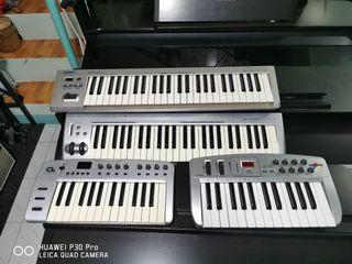 M audio oxygen 8 midi keyboard digital controller piano