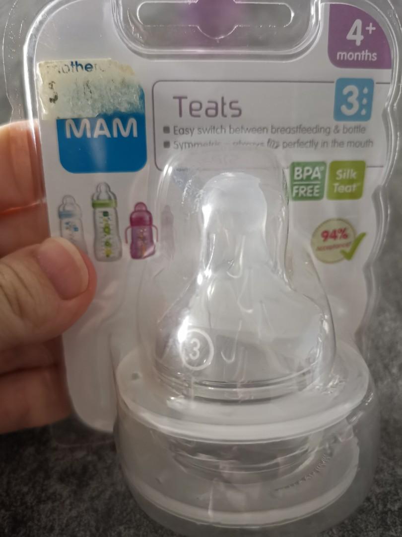 MAM Teat Size 3 Babies Kids Nursing Feeding Breastfeeding