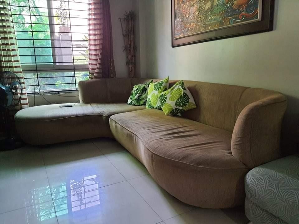 Mandaue Foam LShape Sofa, Furniture & Home Living, Furniture, Sofas on