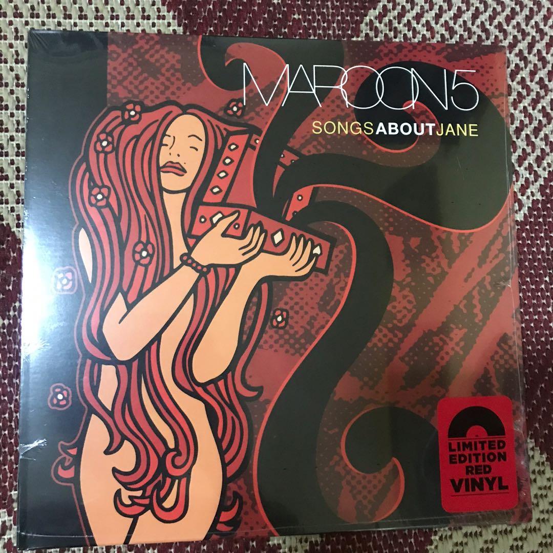 Maroon 5 Songs About Jane Vinyl Lp Album Red Pressing Limited Edition Record New Sealed Music Media Cd S Dvd S Other Media On Carousell
