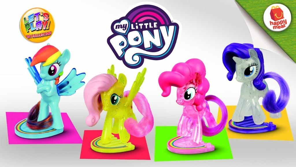 My little pony happy meal toys on sale