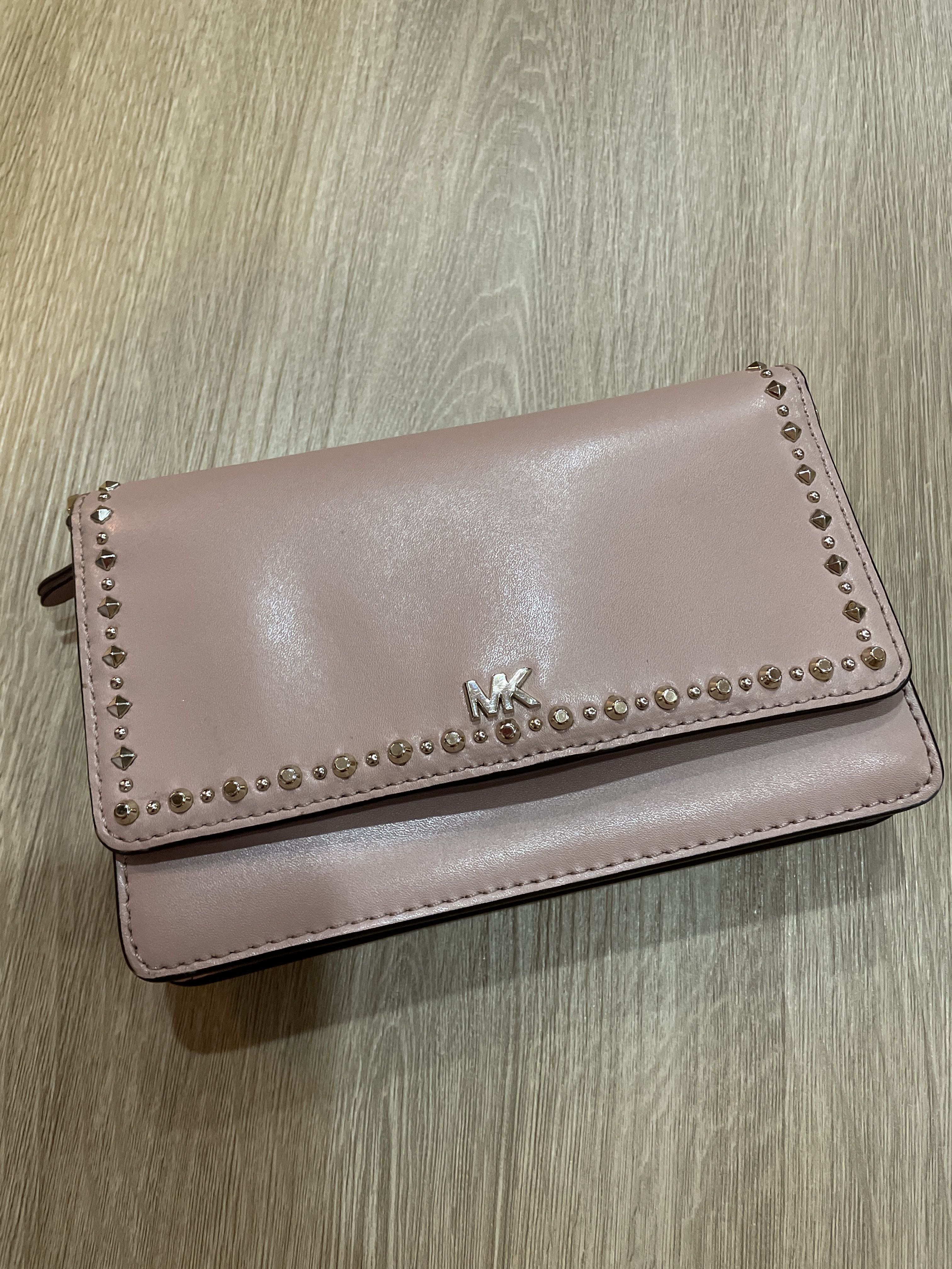 Mk top fawn wallet