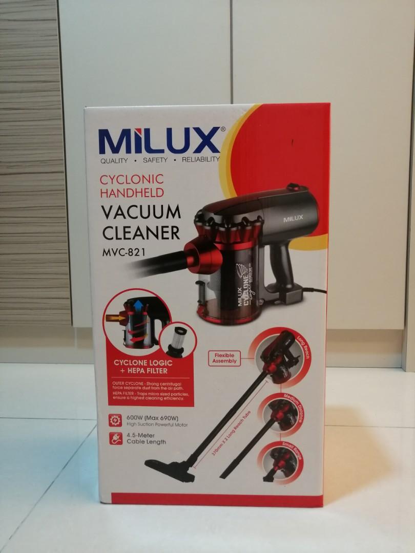 Milux cordless deals vacuum review