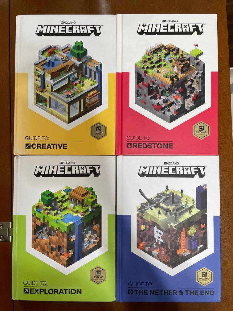 Minecraft Mojang 工具書 共四本 興趣及遊戲 手作 自家設計 文具 Carousell