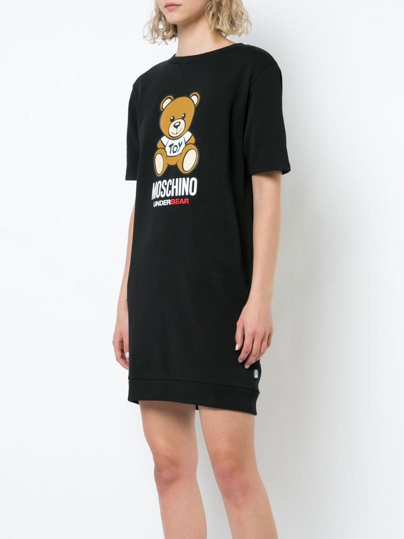 Moschino Underbear Sweatshirt Dress
