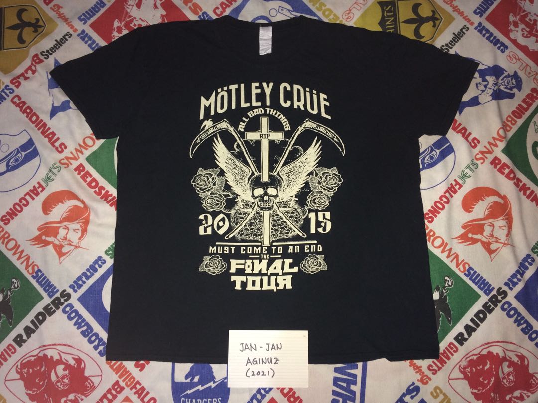 Motley crue final tour shirt deals