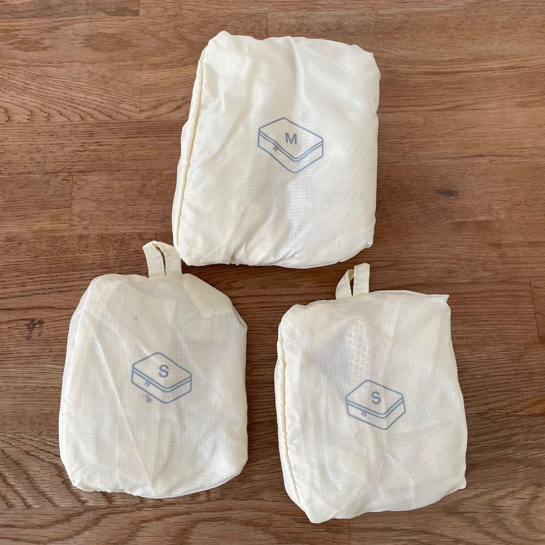 Muji packing cubes x3, Everything Else on Carousell