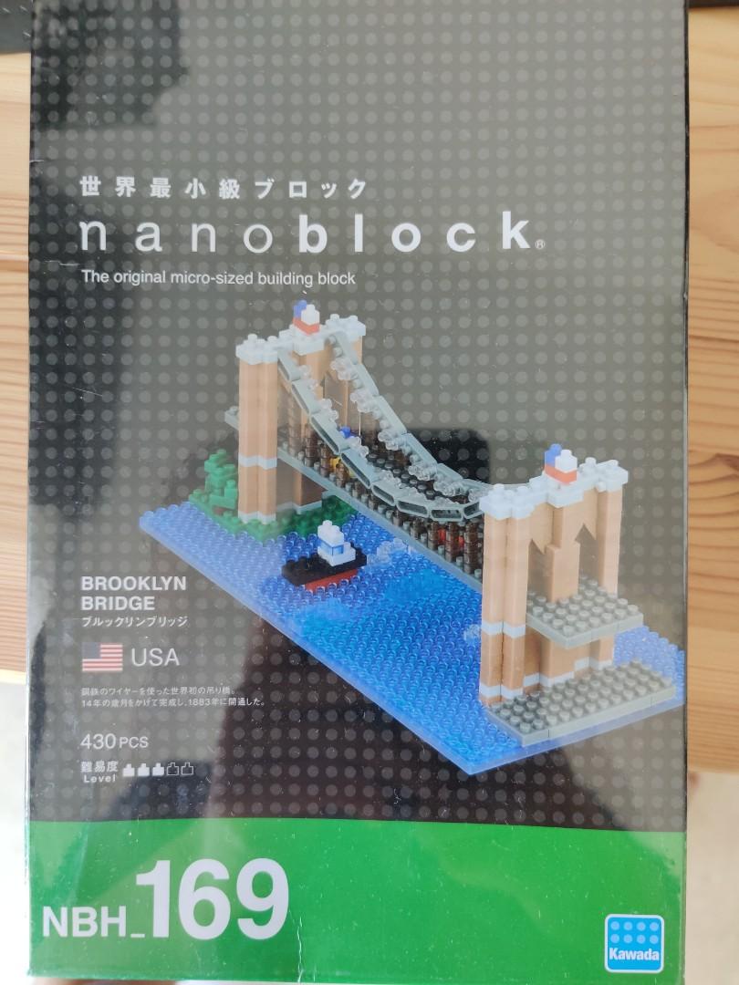 Brooklyn Bridge Nanoblock Micro Sized Building Block Construction Toy NBH169 4972825211854