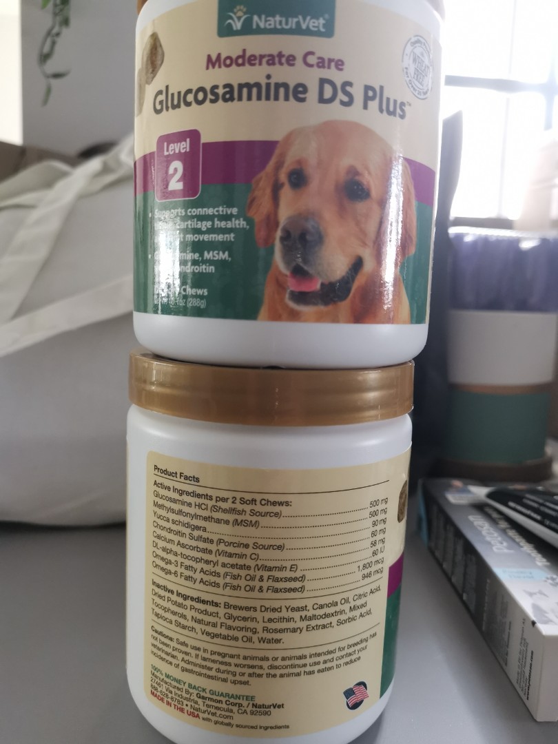 NaturVet Glucosamine DS Plus Pet Supplies Health Grooming on