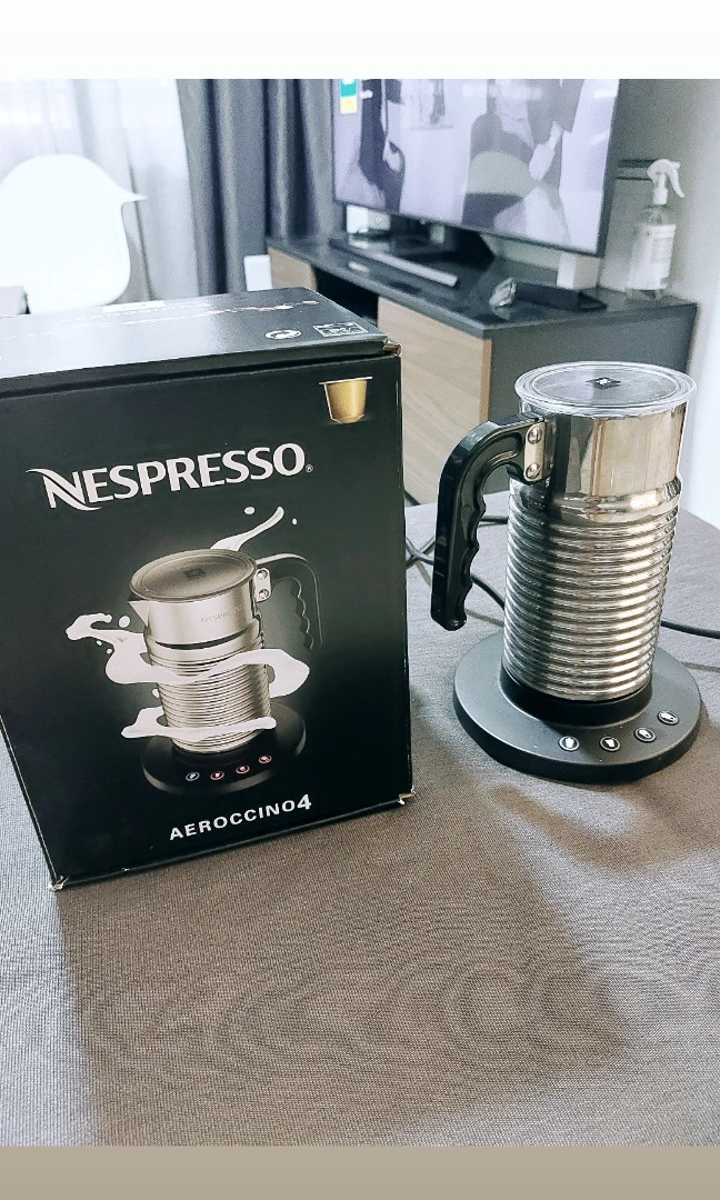 Nespresso Aeroccino4 milk frother, TV & Home Appliances, Kitchen