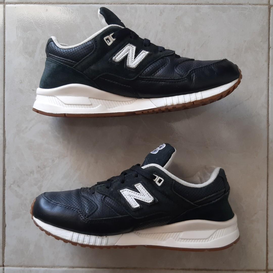 new balance 530 trainers in black