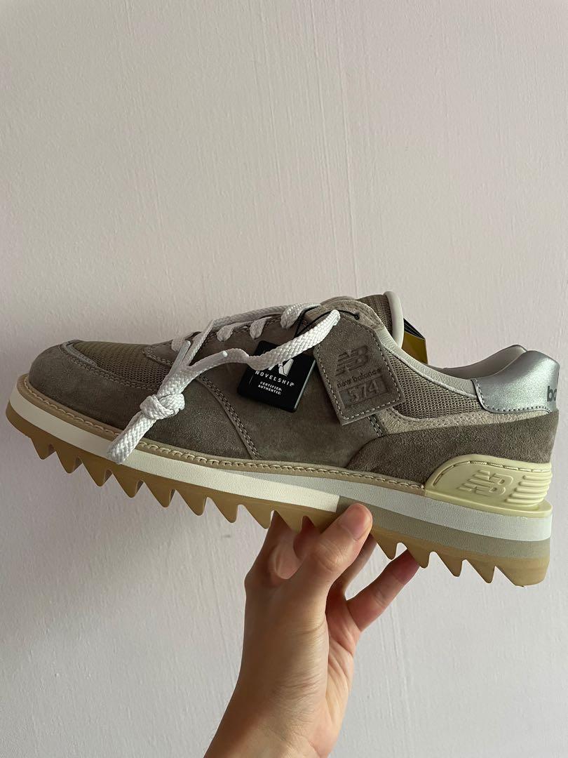 New Balance x Tokyo Design Studio 574 Grey Dune, Men's Fashion