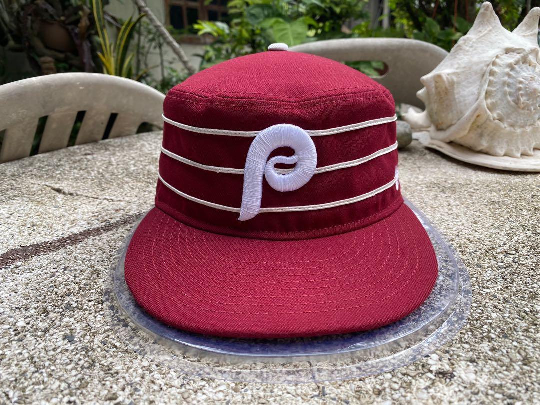 New era pillbox hat top