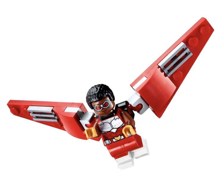 Falcon and black widow team up top