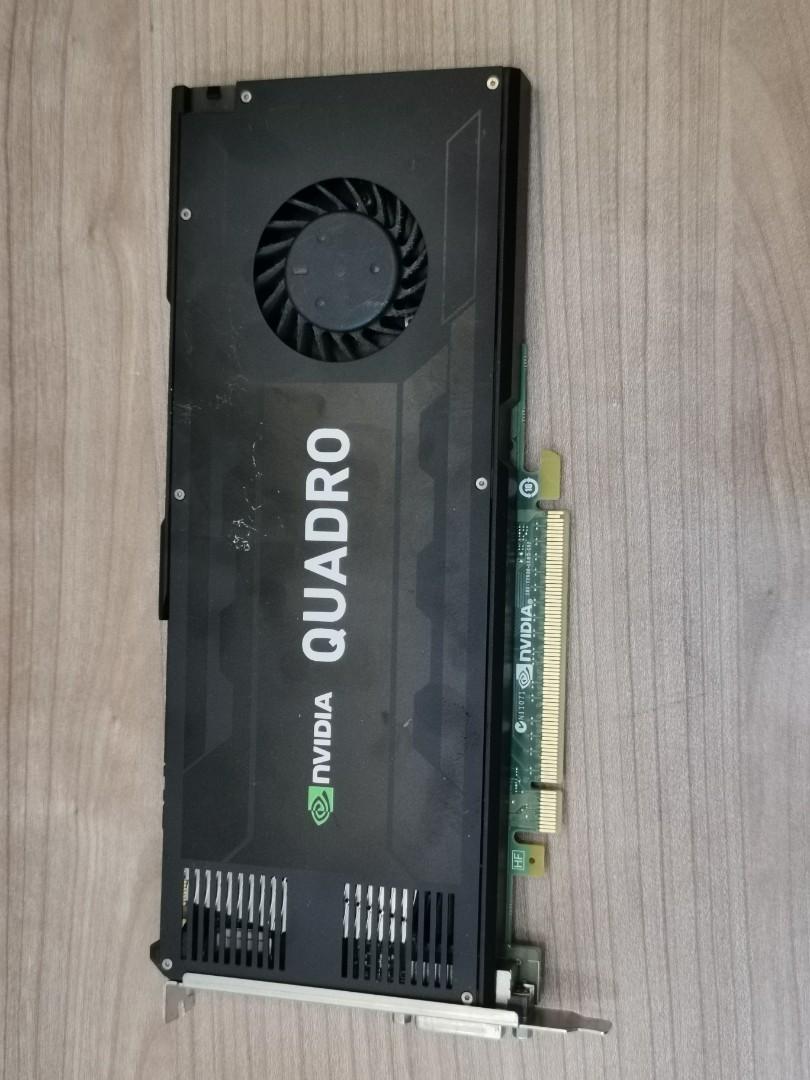 Nvdia Quadro K4000 3gb Gddr5 Computers Tech Parts Accessories Computer Parts On Carousell