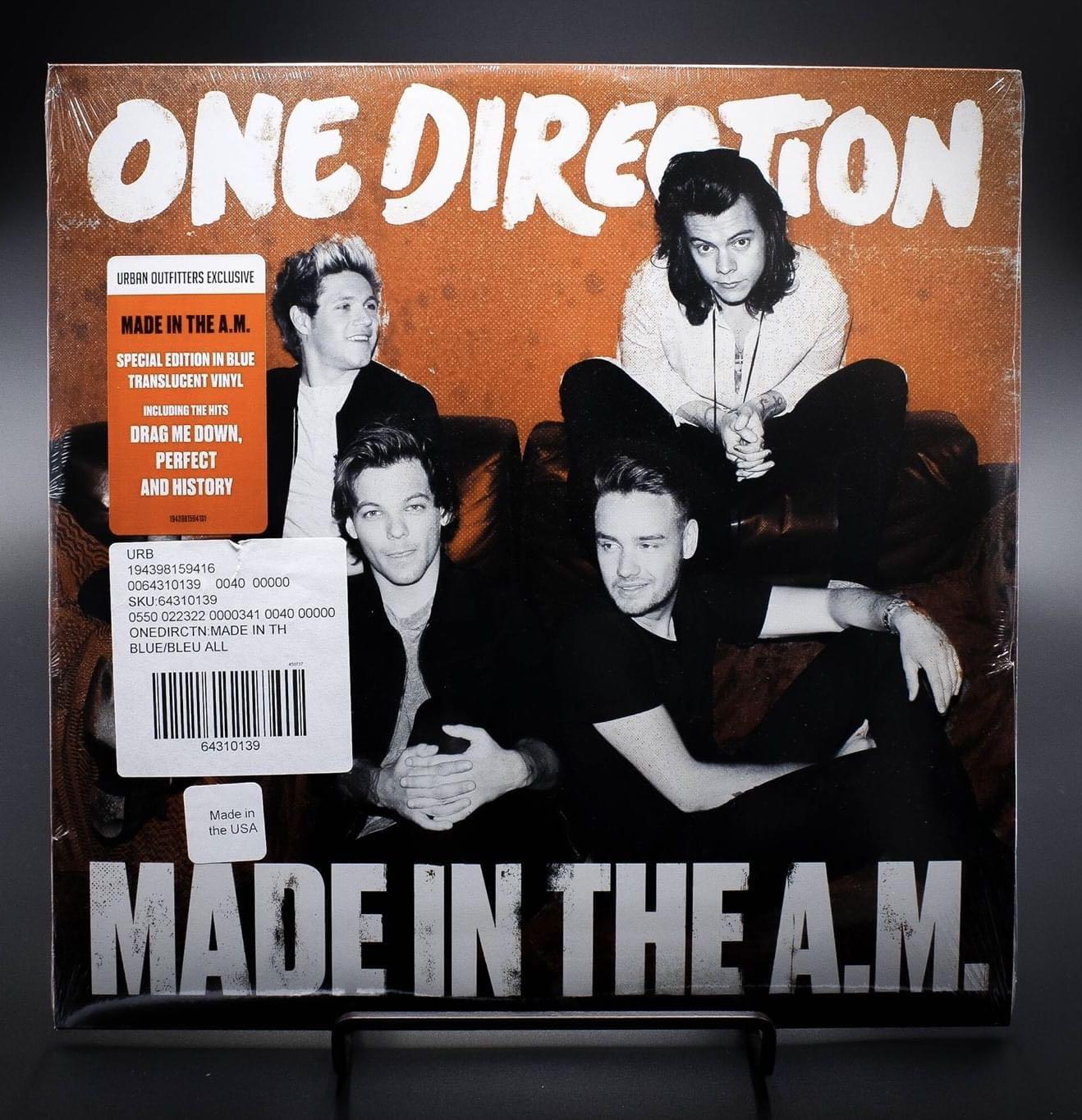 One Direction - Made in the A.M Blue Vinyl (Category: Vinyls) located in Santa Ana. Submitted by paramorephstore (Listing ID 1105965305, Image 1). Description: PAYO AND NO COD.