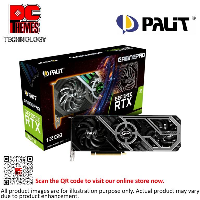 Palit RTX 3080 Ti Gaming Pro 12GB Graphics Card, Computers