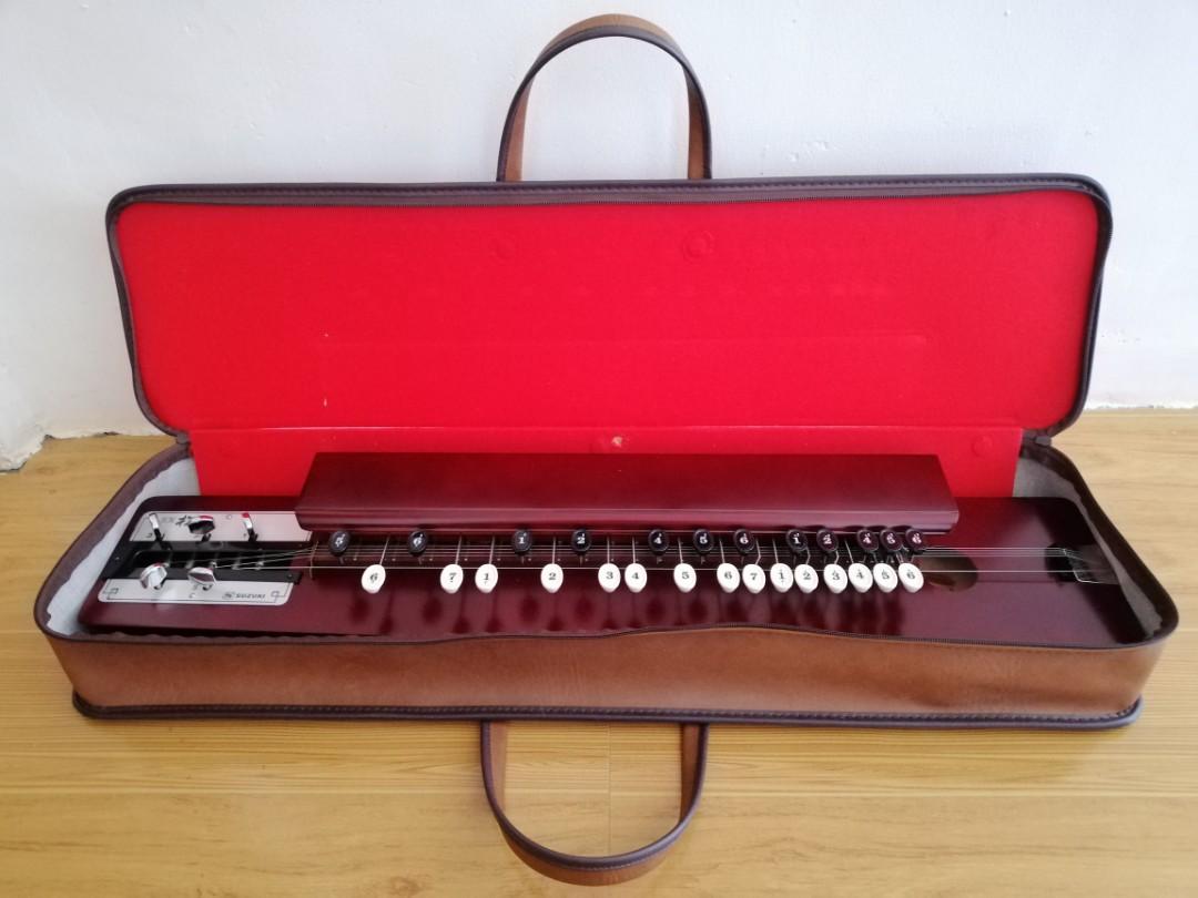 Peacock harp Japanese Nagoya harp Suzuki Taisho Goto Koto w case