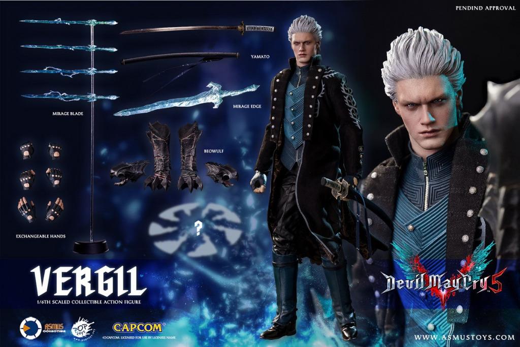 全新現貨in Stock 1 6 Asmus Toys Dmc500lux 豪華版devil May Cry 惡魔獵人鬼泣五代維吉爾vergil Deluxe Edition 興趣及遊戲 收藏品及紀念品 明星周邊 Carousell