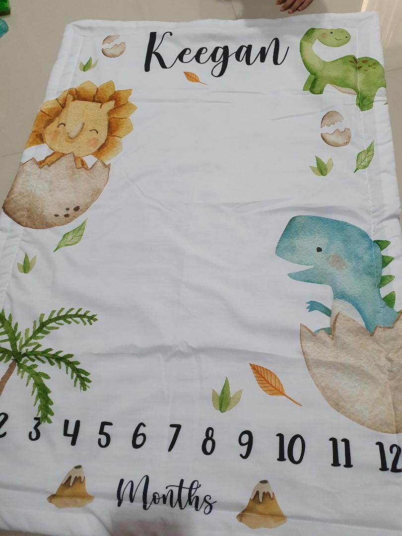 personalized baby comforter