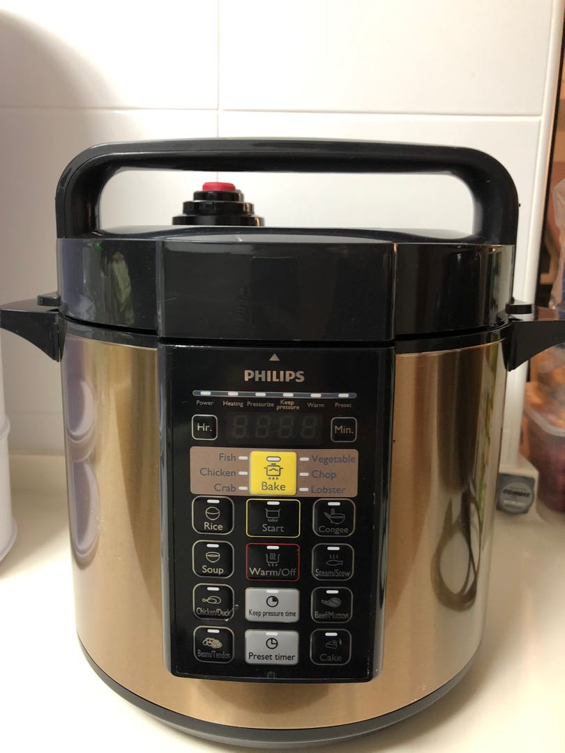 Philips HD2139 Pressure Cooker Pot, TV & Home Appliances, Kitchen