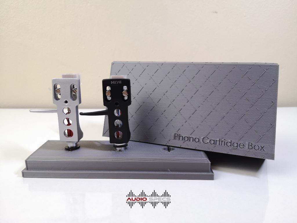 Phono Cartridge Stand Case Box 3D Printed, Computers & Tech, Parts