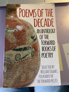 Poems of the Decade- A-Level poetry anthology