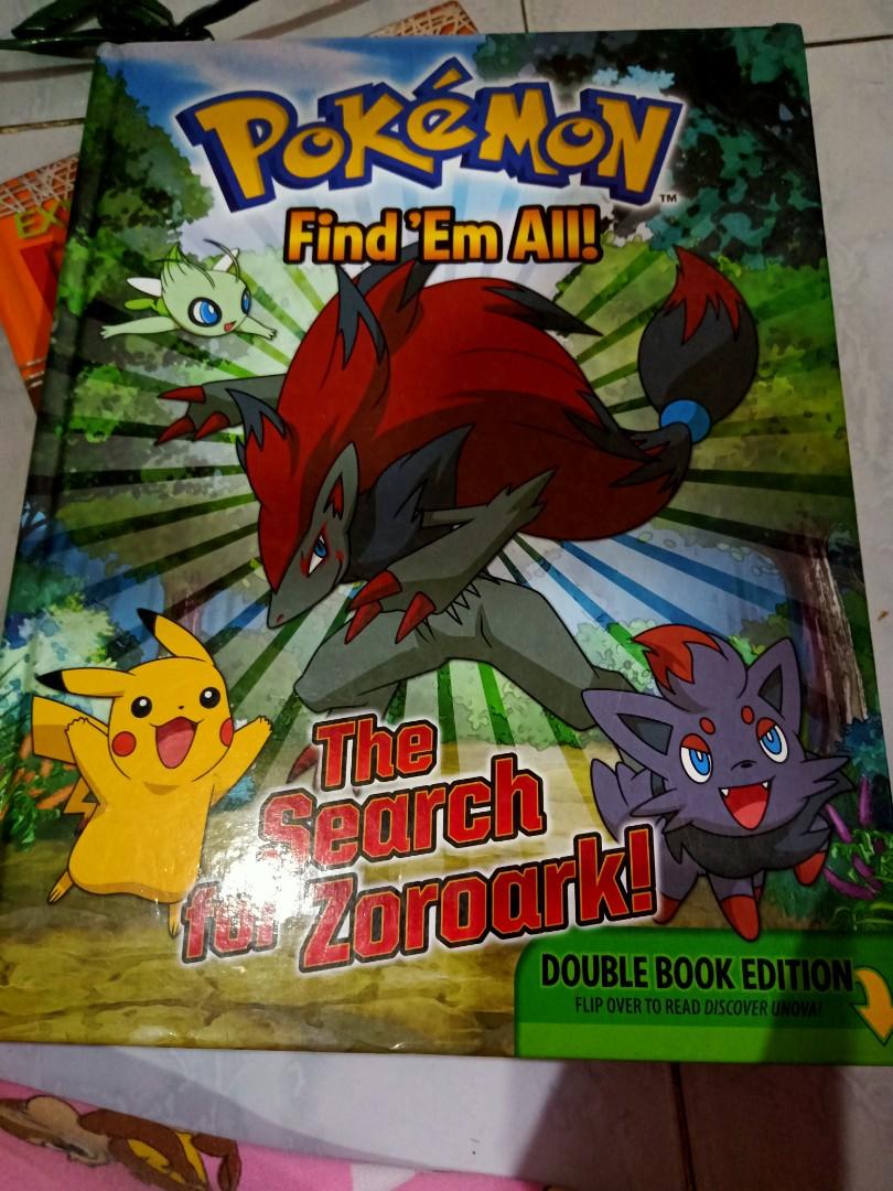 Pokemon double book edition (Category: Comics & Manga) located in Rodriguez. Submitted by fastdog.938590 (Listing ID 1105904214, Image 1). Description: double book edition Discover Unova and The Search for Zoroark hardbound colored glossy pages no writings pages complete in excellent condition bought for 795 pesos.