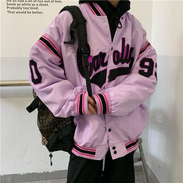 Hip hop baseball jacket on sale