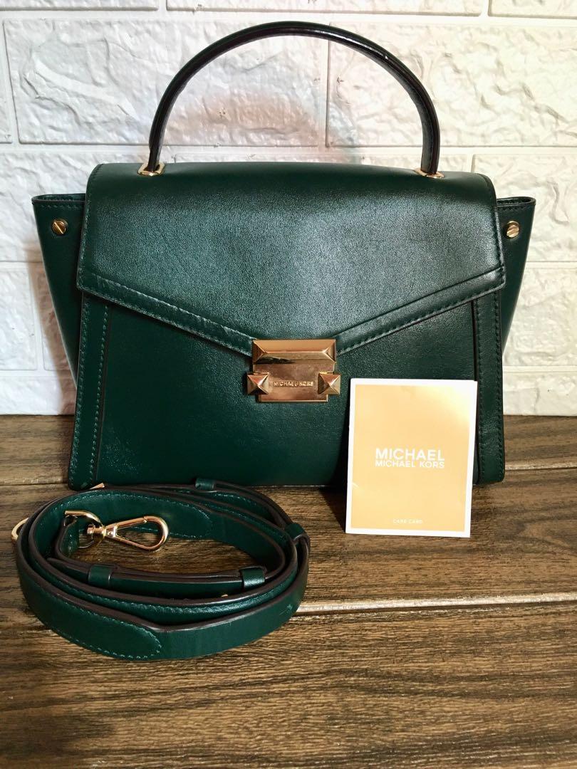 Michael kors sales whitney racing green