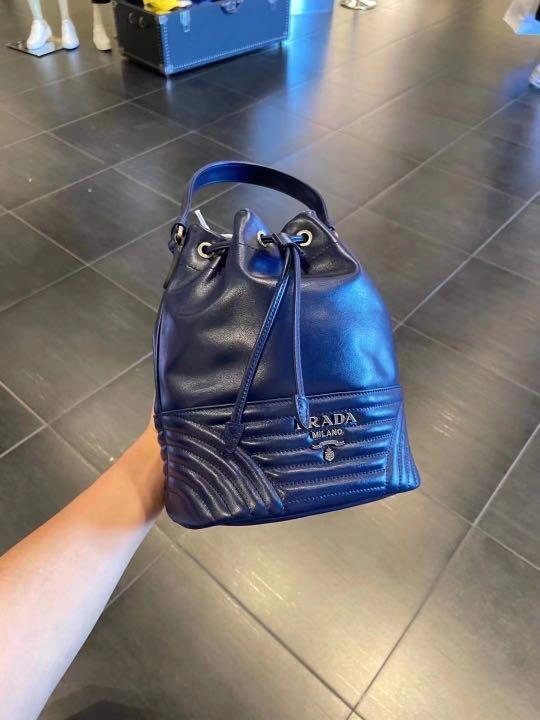 Prada diagramme discount bucket bag