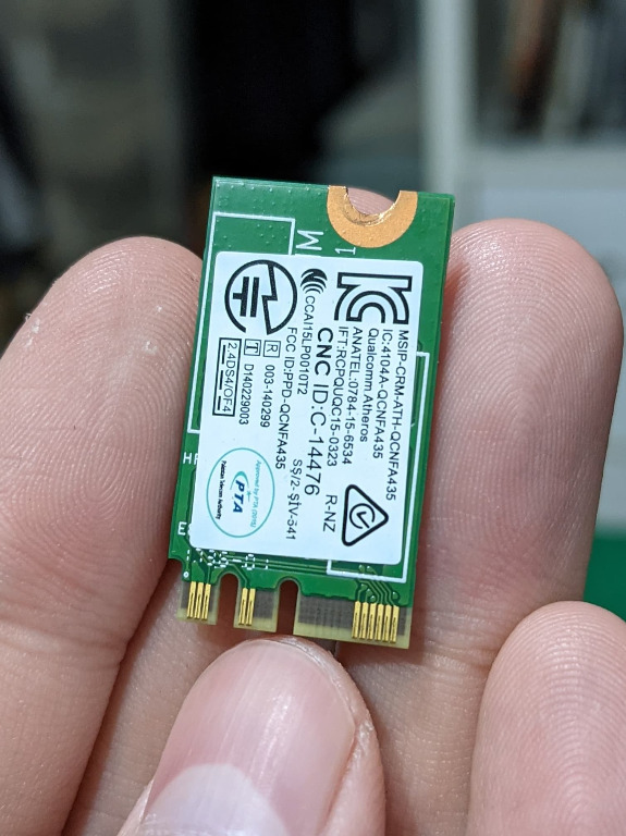Qualcomm Atheros QCA9377 (Laptop Wifi Card), Computers & Tech, Parts ...