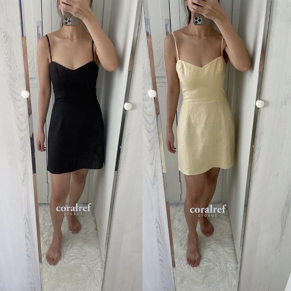 Mini Dresses Try on RLP Reformation coralref Women s Fashion Dresses Sets Dresses on Carousell