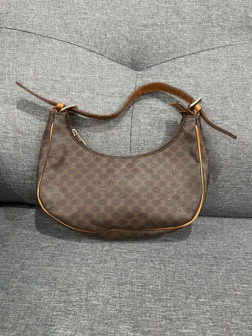 REPOST Authentic Vintage Celine Macadam Shoulder Bag Women s