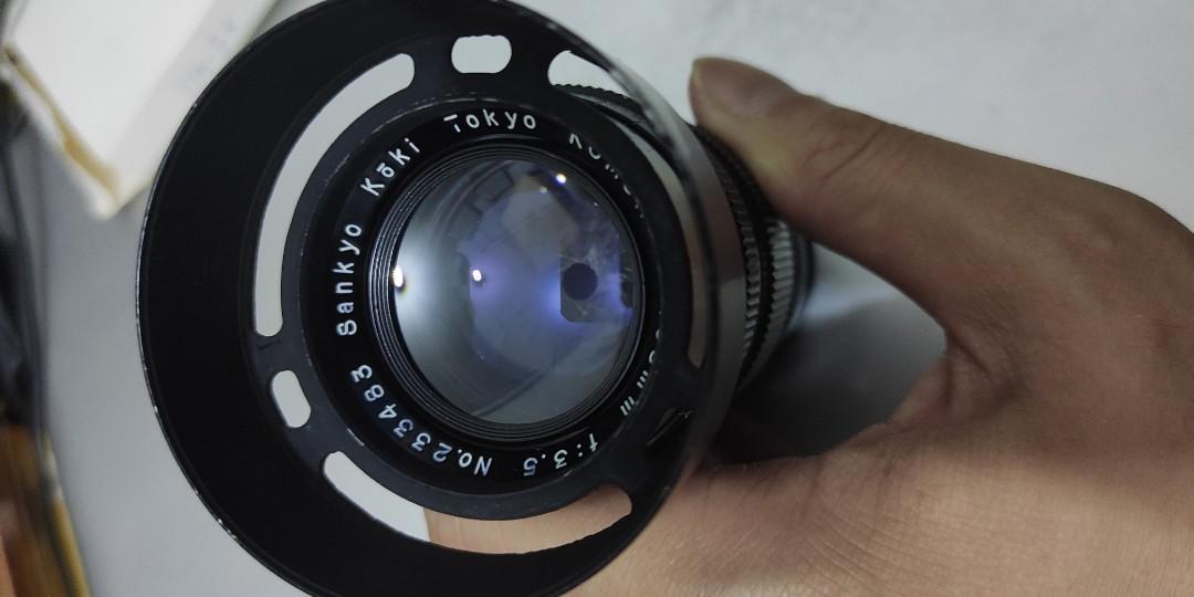 Sankyo koki tokyo komura 105mm f3.5 (L39 mount) **add