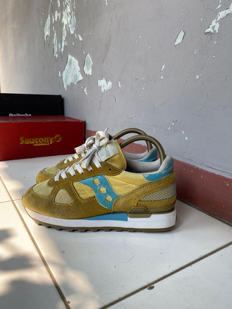 Saucony Shadow Yellow Blue