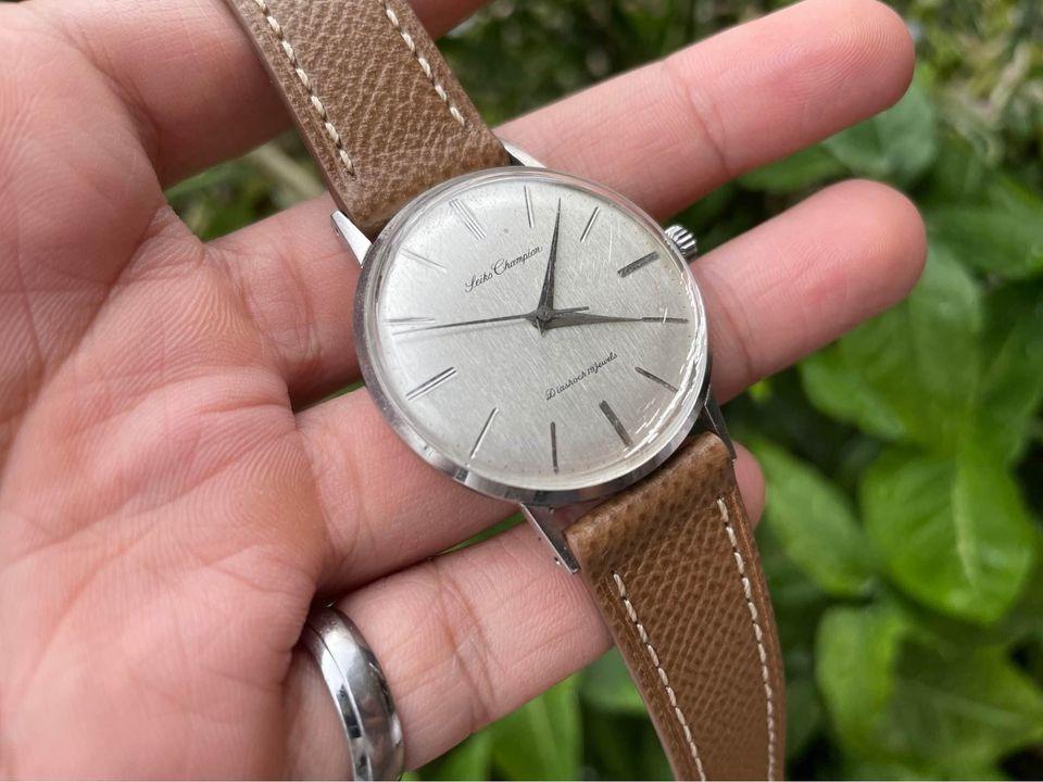 Rare Seiko Champion Diashock 19 Jewels J15004E Luxury Watches on