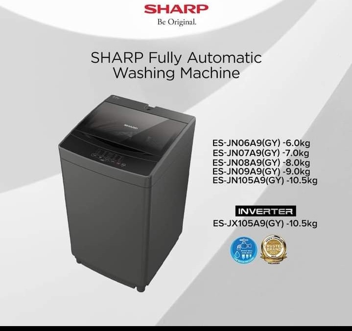 Sharp Topload Washing Machine Tv Home Appliances Washing Machines And Dryers On Carousell