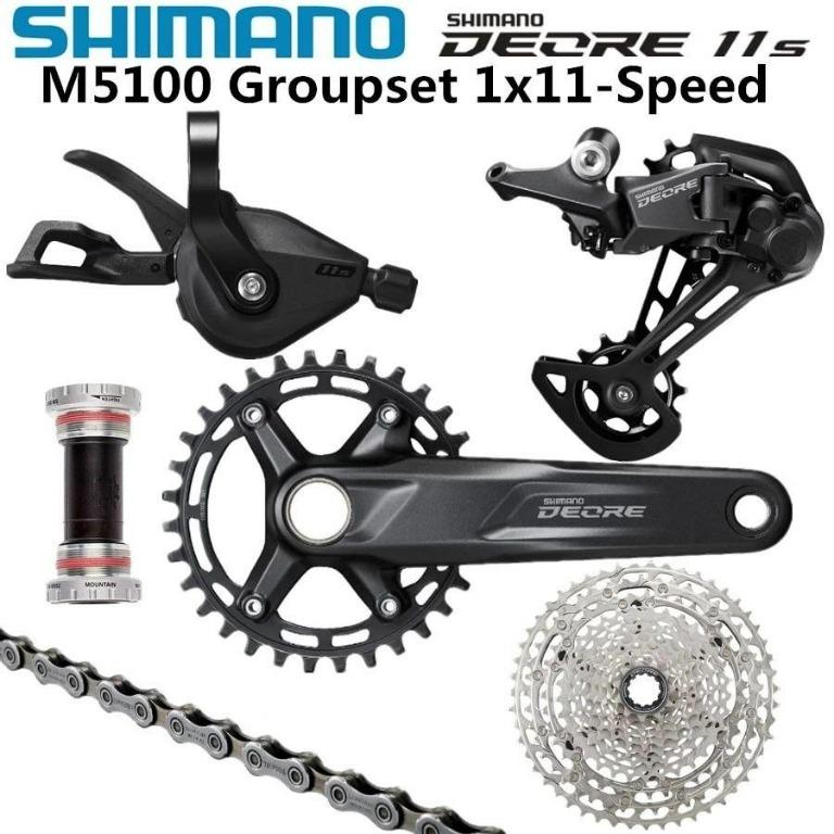 Deore groupset 1x11 best sale