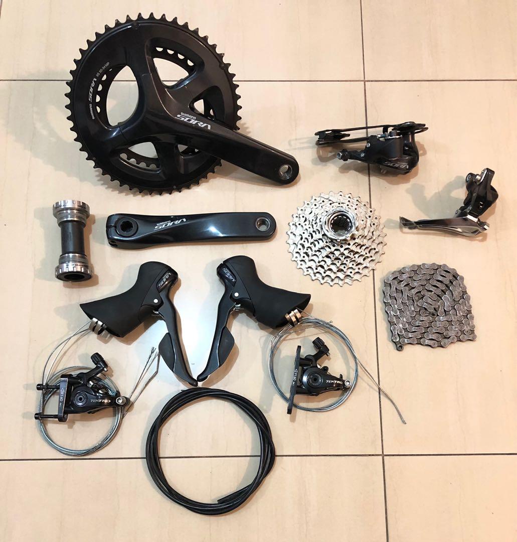 Groupset sora r3000 hotsell