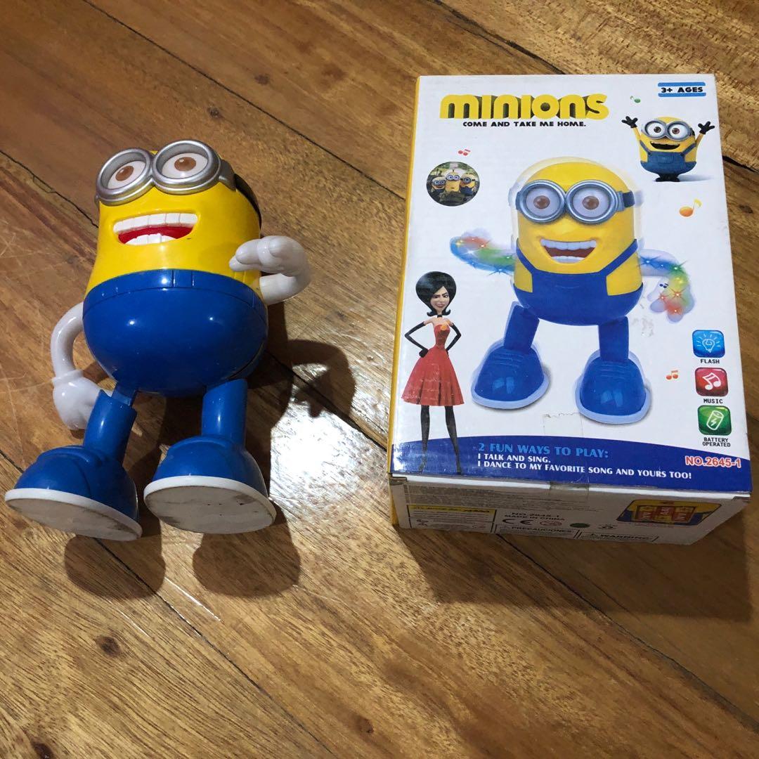Christmas Gift Sing And Dance Minion Toy Hobbies Toys Toys Games