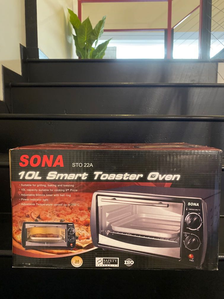 SONA Toaster Oven Not Used In Box, TV & Home Appliances, Kitchen