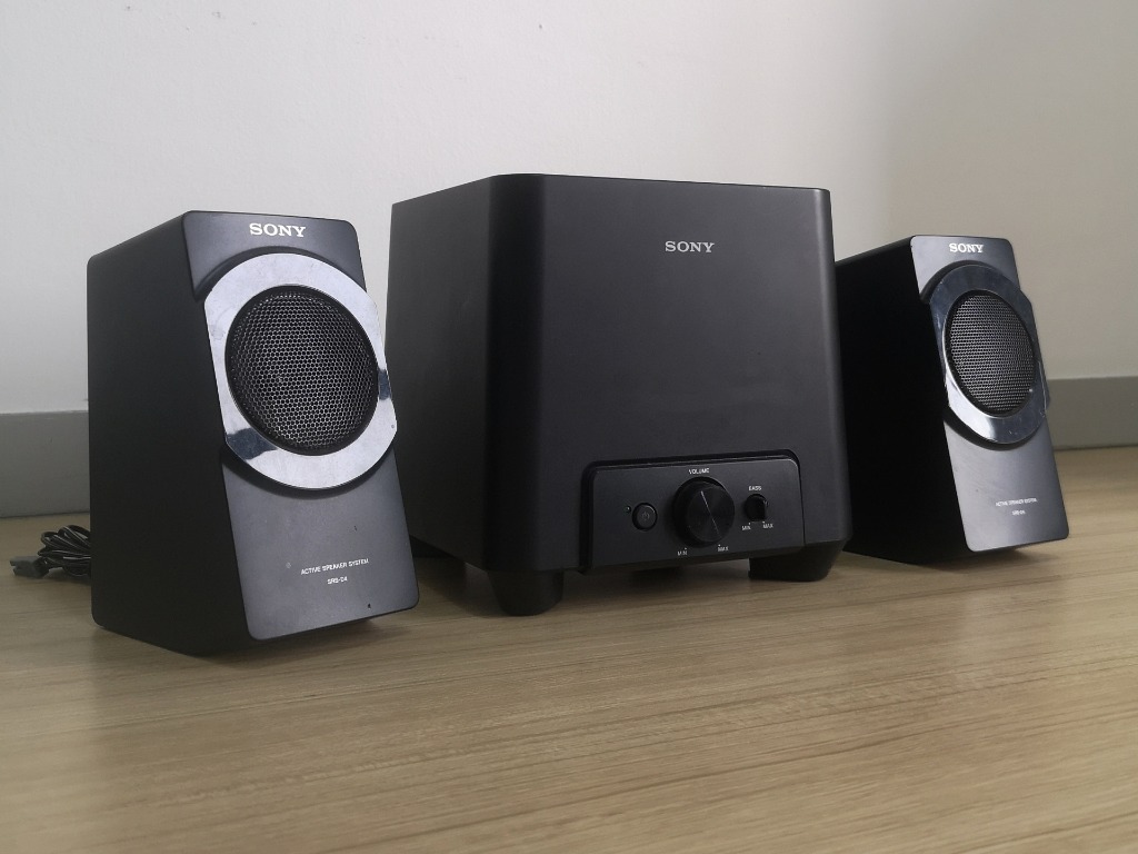 Sony SRS D4 2.1 Desktop Computer Speaker System