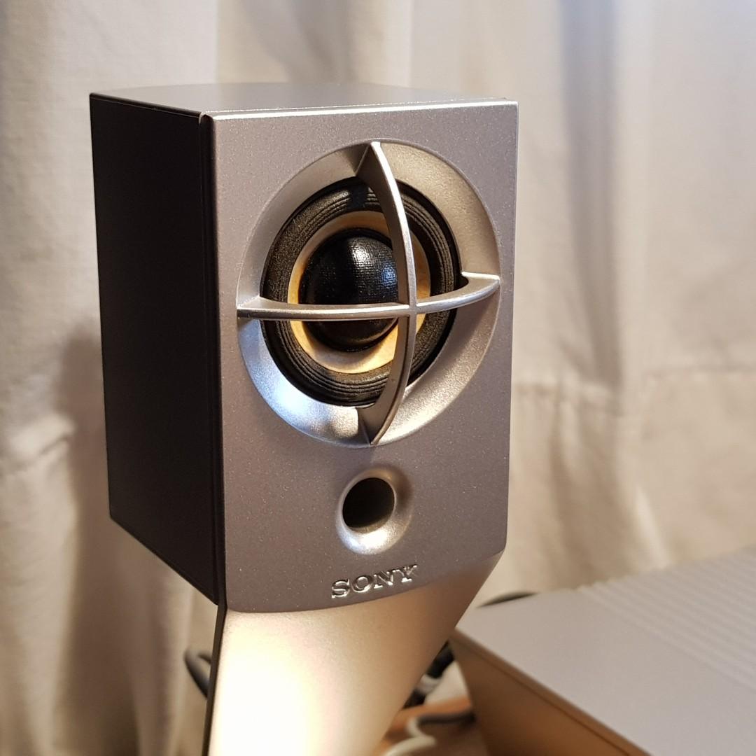 Sony SRSZ1 speakers + amplifier system (rare limited collectable