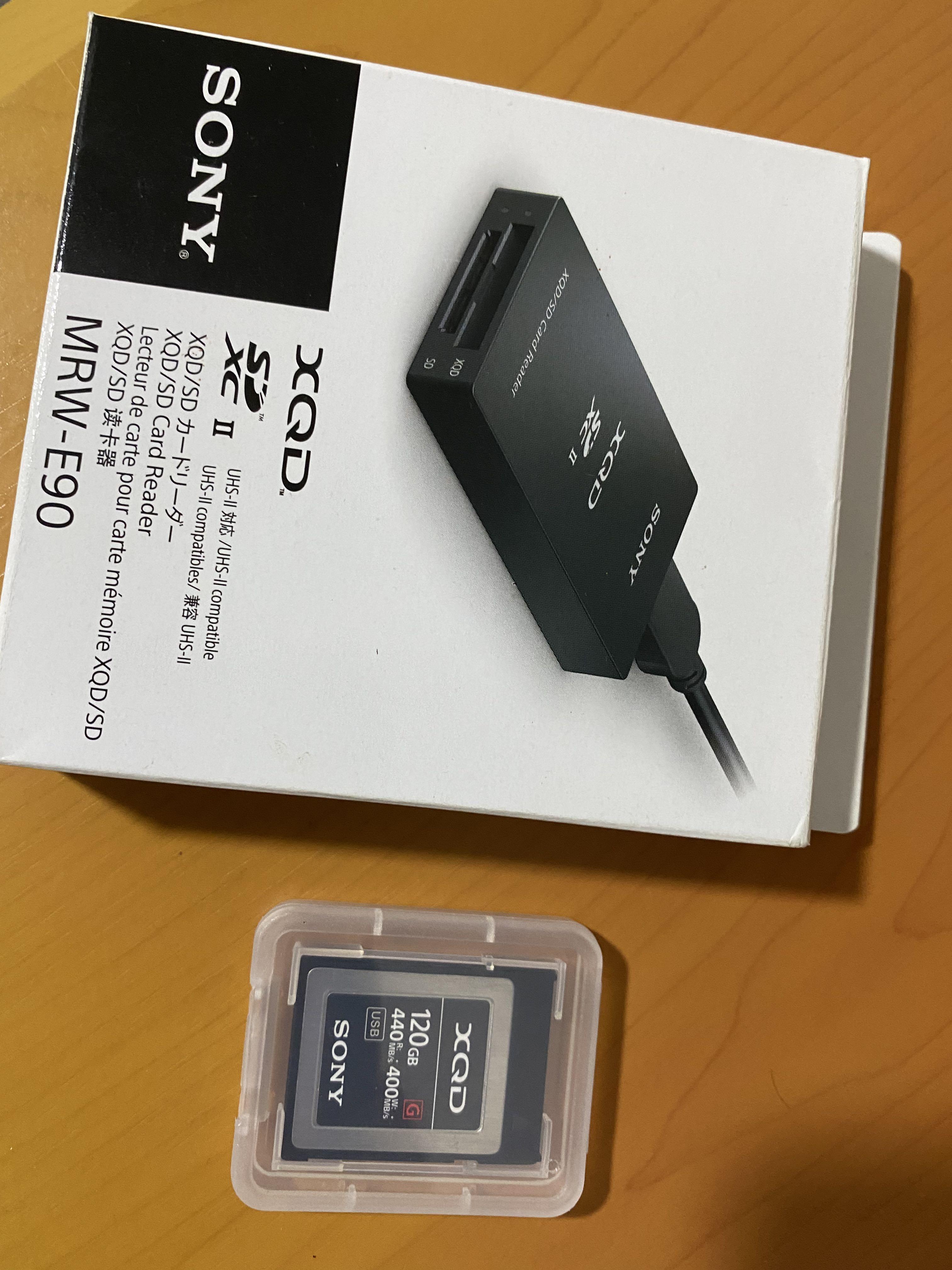 Lecteur de carte XQD/SD, MRW-E90