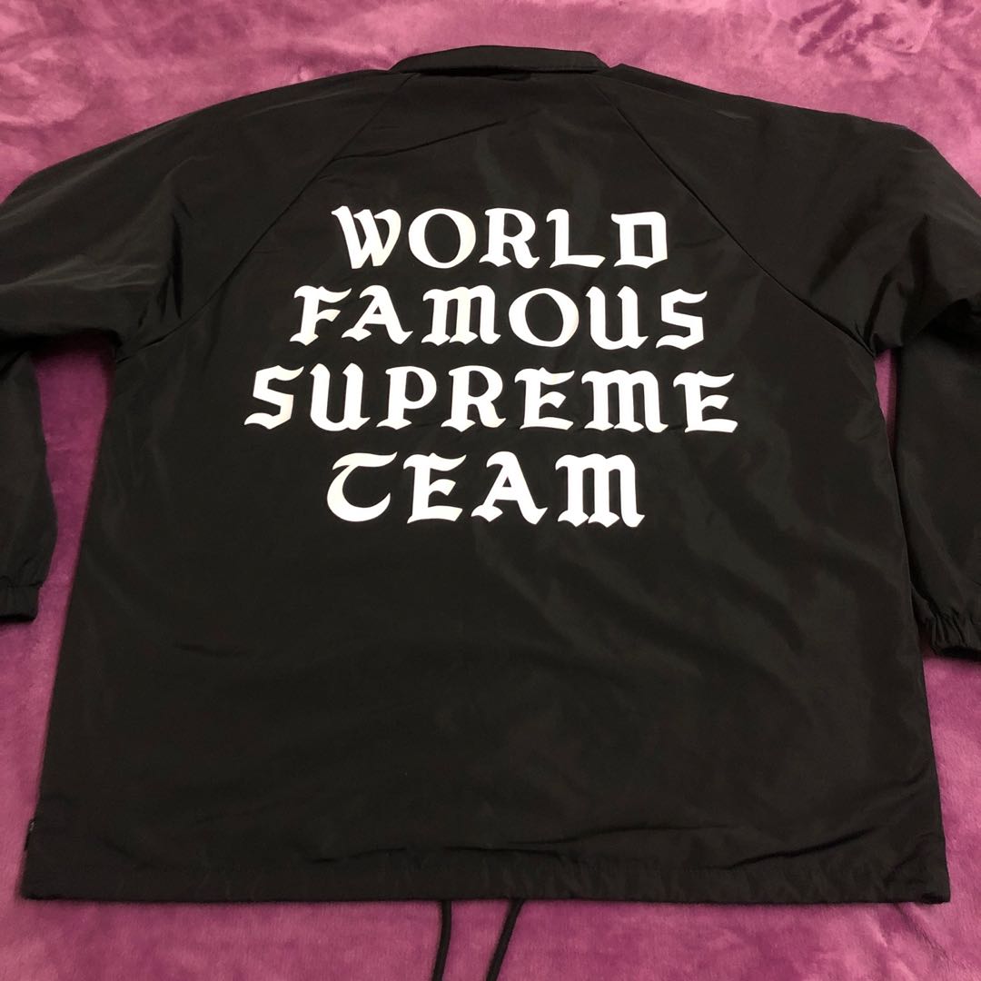 Supreme international coaches jacket top
