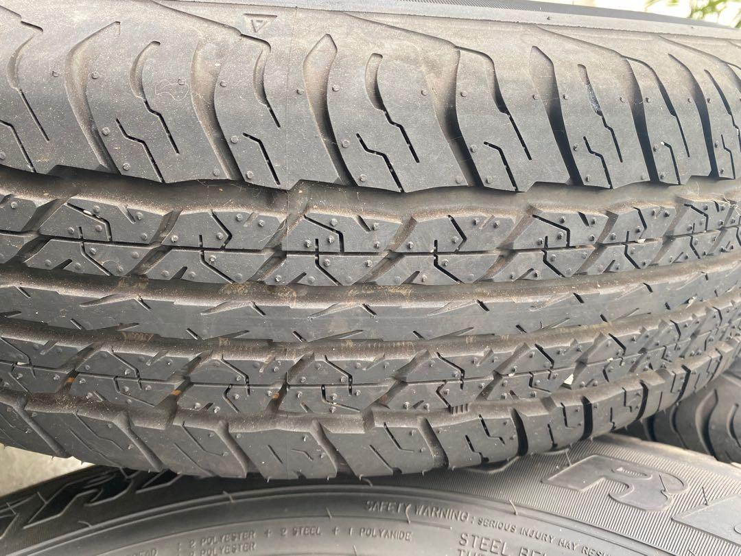 Suzuki Jimny JB74 stock rims and tires (set of 5) with spare tire cover