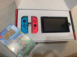 Switch V2 w/ 2 games and accessories