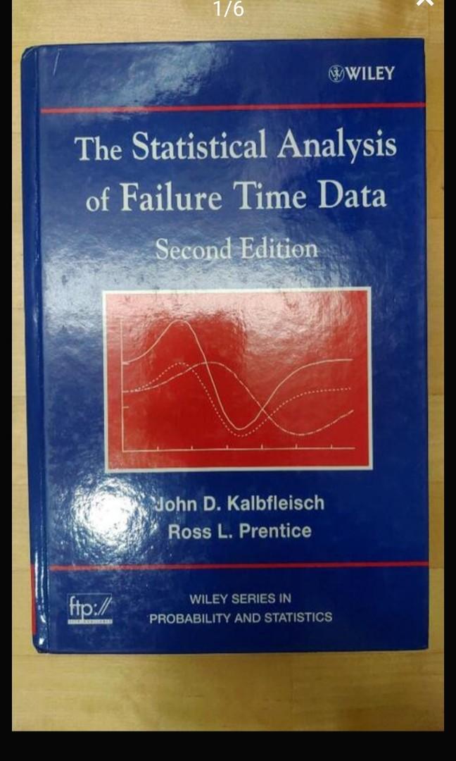 稀有書，絕版書，The Statistical Analysis of Failure Time Data, 書籍、休閒與玩具, 書本及雜誌 ...